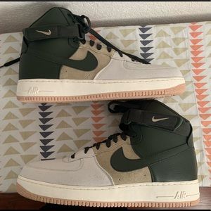 Nike Air Force 1 - Suede, leather and canvas